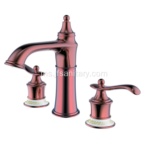 Pancuran Pancuran Deck-Mount Faucet Pembancuh Tab Pengisi Pancuran Loyang